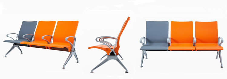 PU机场椅/等候椅/排椅 -SJ9077G(图1) undefined